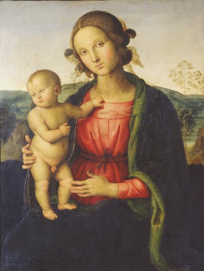 Madonna con Bambino da Pietro Perugino